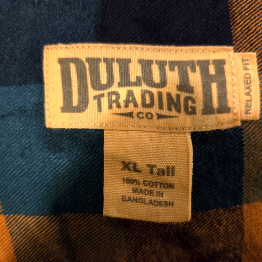 Mens Tall Duluth Trading Co Shirt Set